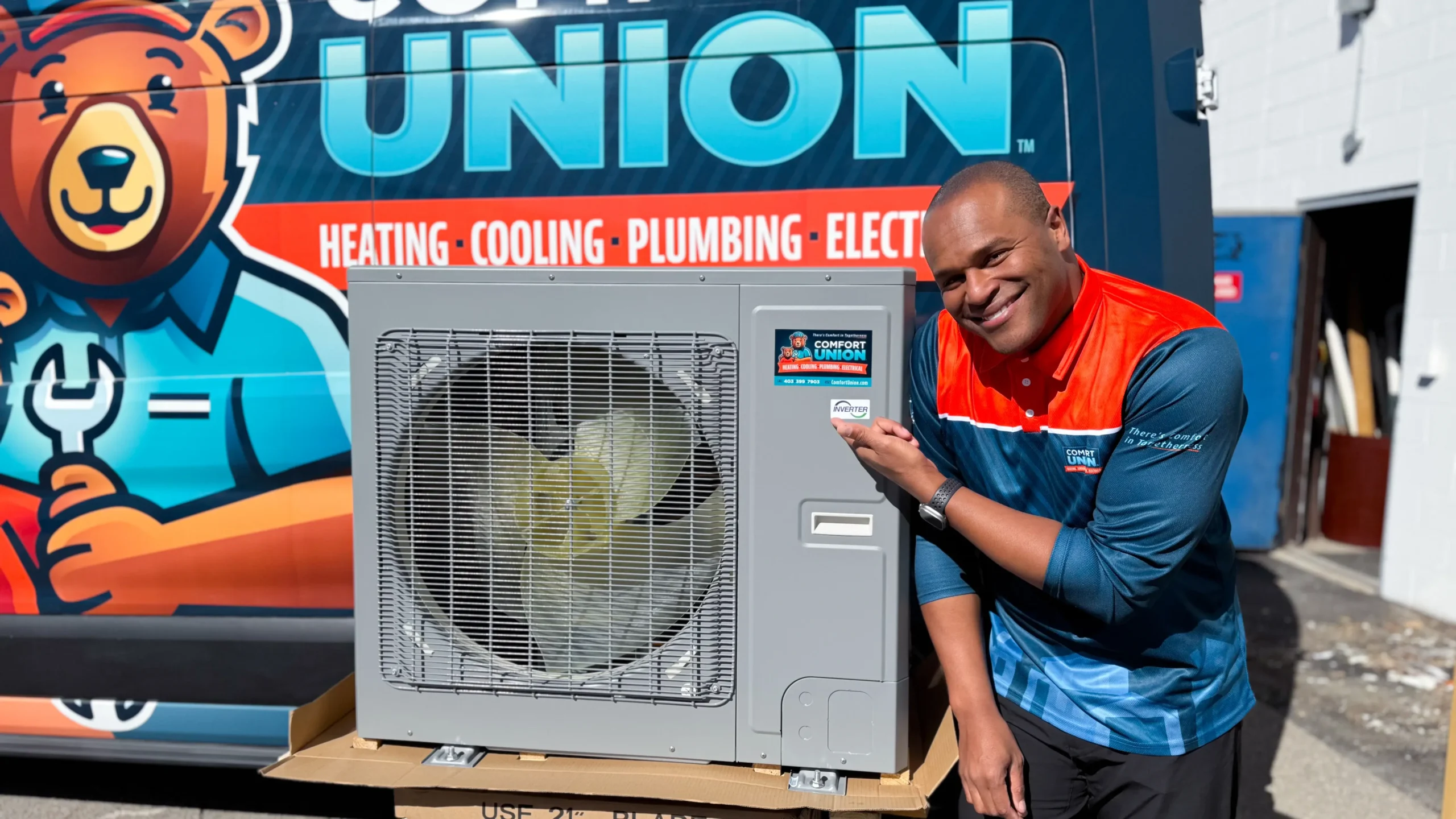 heat pump install