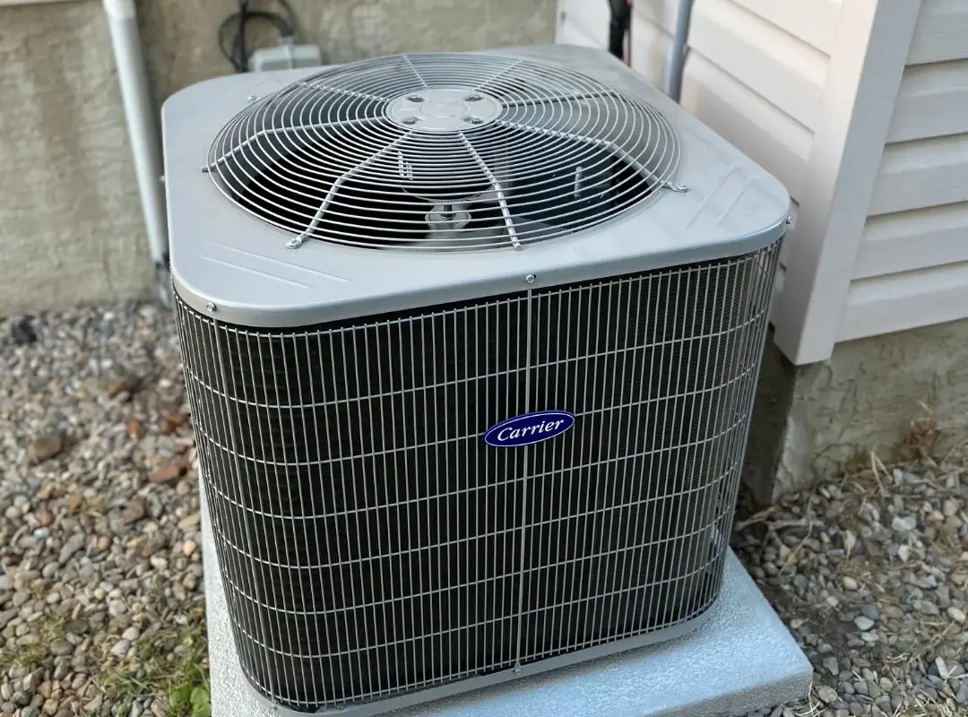 Carrier air conditioner installed in Cochrane by Comfort Union – reliable cooling solution